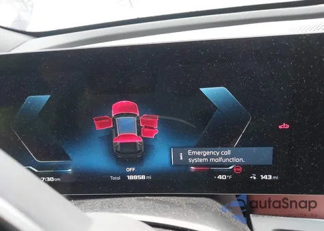 2025 BMW Ix M60 from USA, damaged, VIN WB533CF06SCS53401